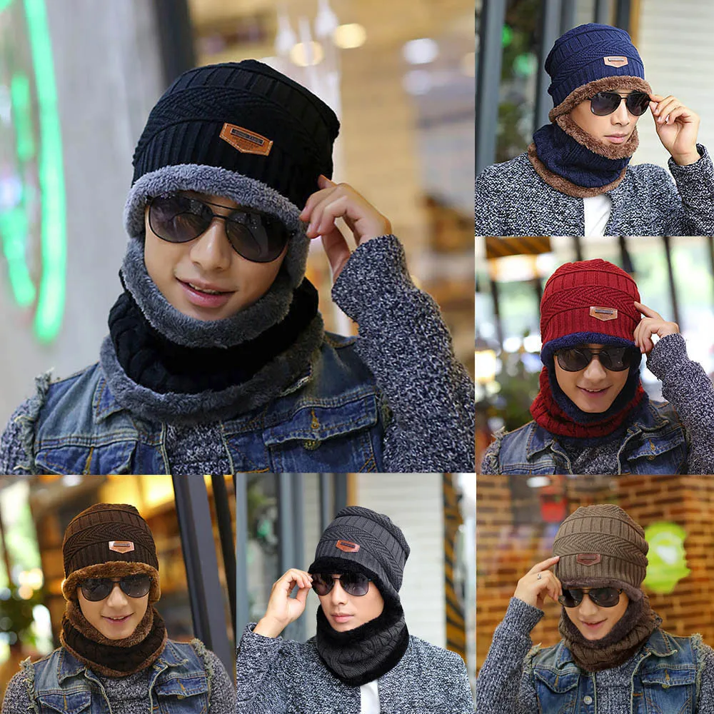 Комплект из 2 предметов для девочки зима шапочка шарф в одном наборе теплая