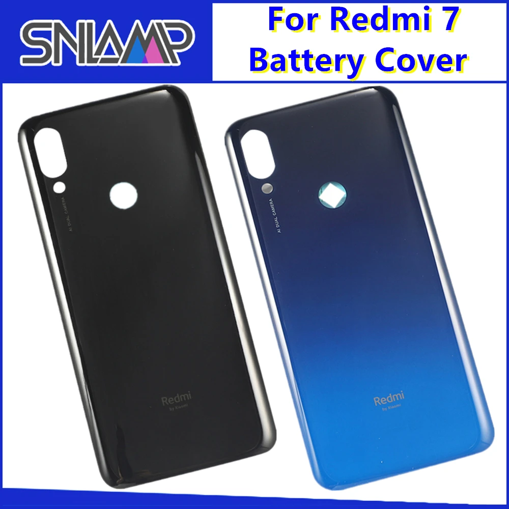 Snlamp для Xiaomi Redmi 7 крышка батареи прочная защитная задняя крышка Замена для Xiaomi Redmi 7 Аксессуары для мобильных телефонов