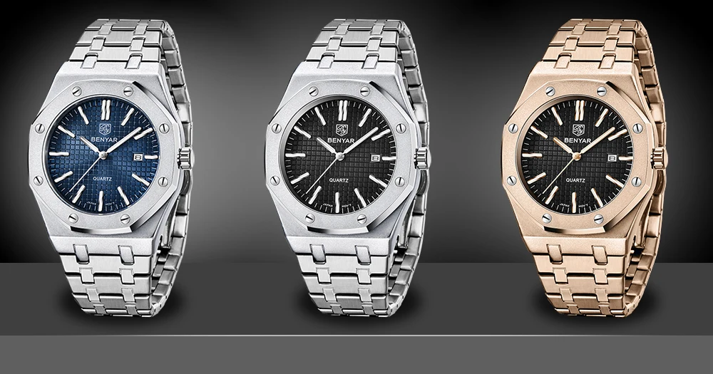 

BENYAR 2020 New Luxury Brand Fashion Men Quartz Watches Waterproof Men Sports Watches Relogio Masculino Wristwatches