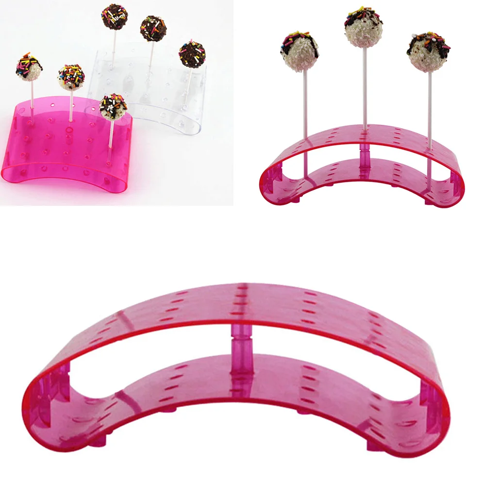 20 отверстий торт поп подставка для леденцов Дисплей Держатель основы полка DIY