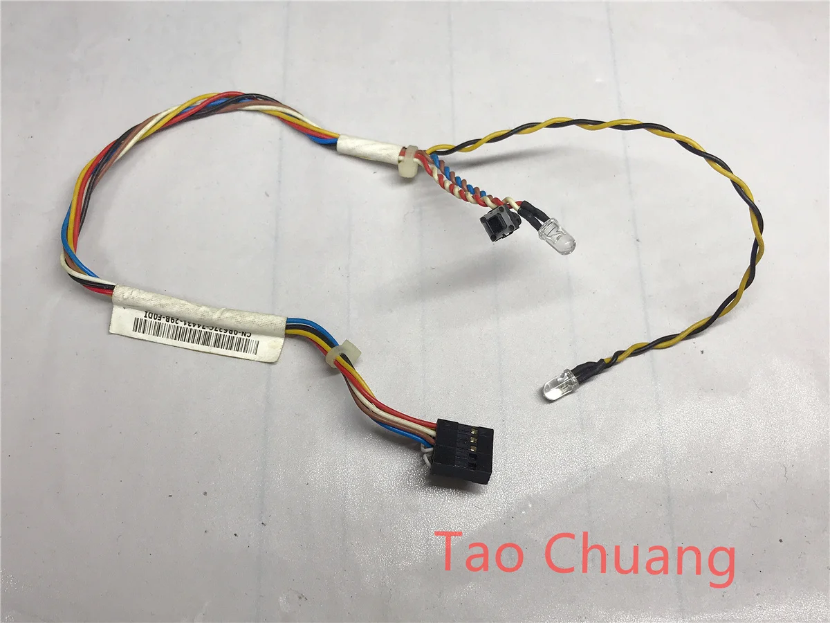 

FOR Dell Studio 540 XPS 435 MT Power Switch Button Cable 0R627C R627C