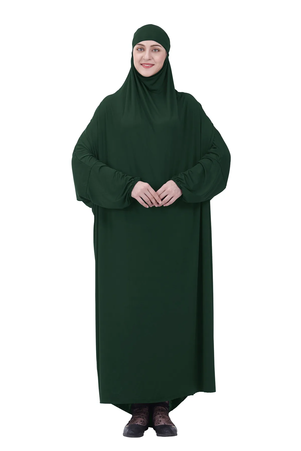 Мусульманская молитвенная одежда женское платье с капюшоном мусульманская