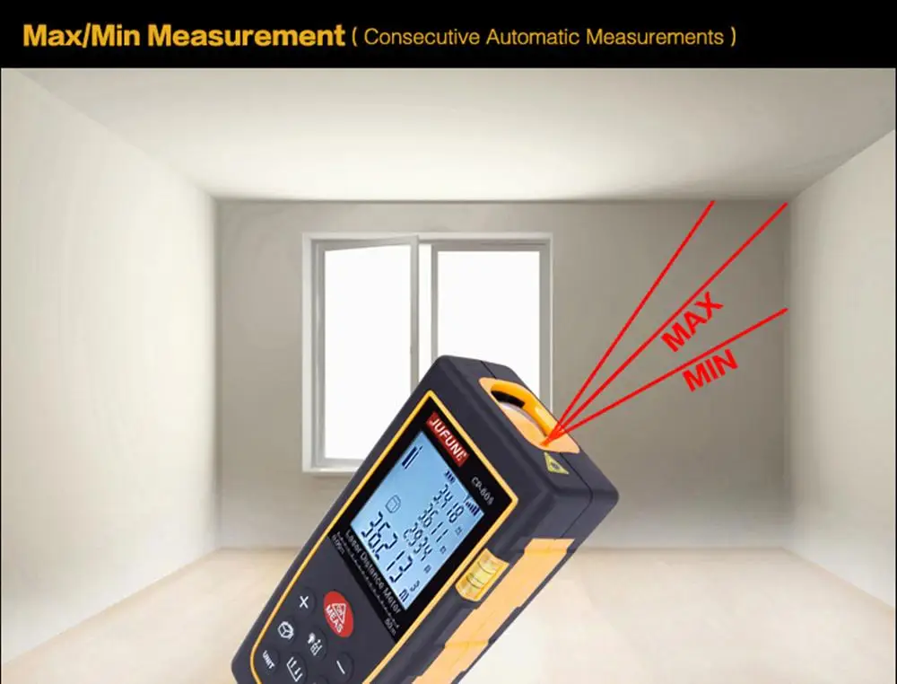 

laser distance meter 60M Laser rangefinder laser tape range finder measure metro tape digital laser meter