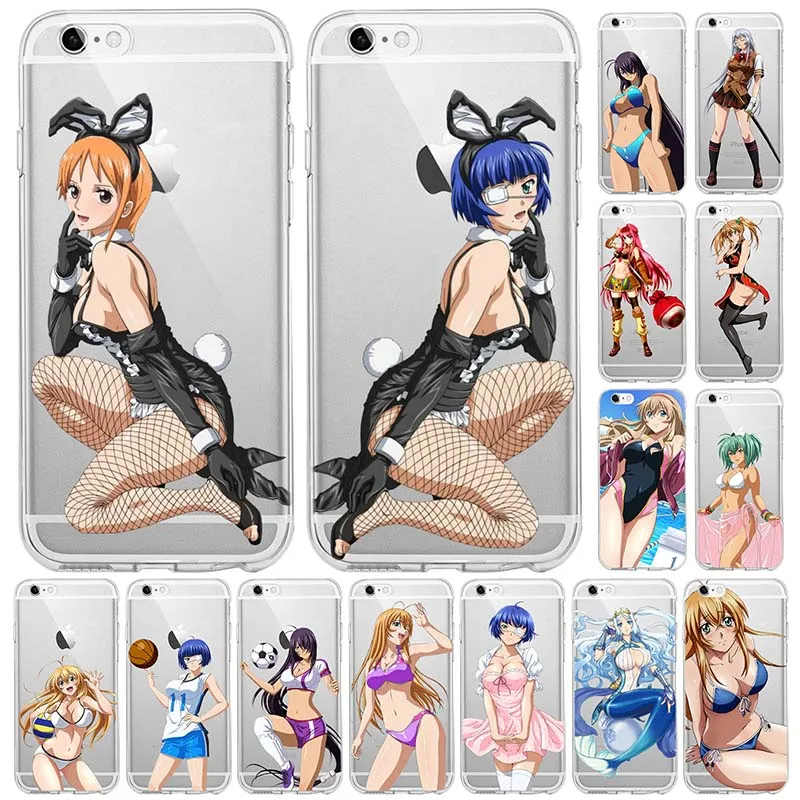 Японский аниме сексуальный Модный летний бикини Instagram милый чехол для IPhone XS X 6 6s 5 7