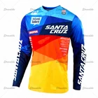 2021 Santa Cruz Enduro горный велосипед Джерси MX Мотокросс BMX гоночный Джерси DH с длинным рукавом Велоспорт одежда MTB футболка