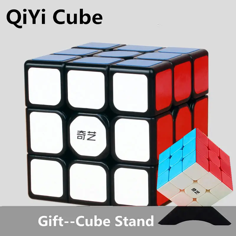 QiYi Sail W 3x3 Волшебные кубики, без наклеек, воин S, профессиональный скоростной куб, пазлы, Cubo Magico, Монтессори, обучающая игрушка для детей