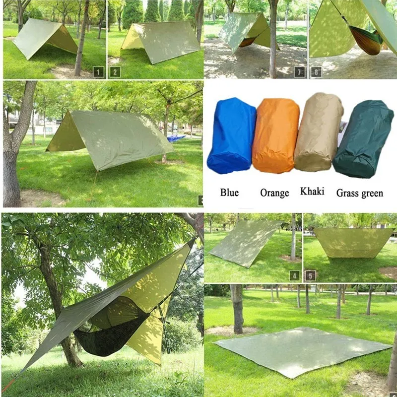 Ультралегкий износостойкий Многофункциональный навес для палатки кемпинга