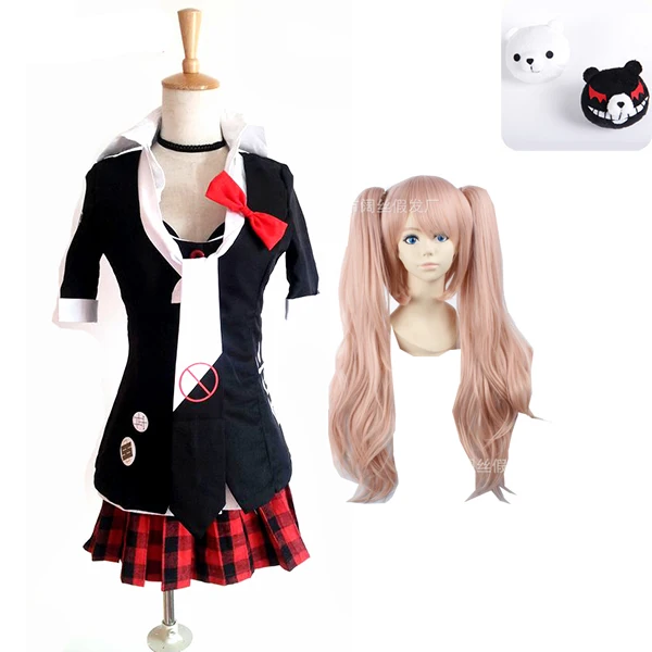 package 5 Danganronpa Косплей Аниме Дзюнко Эносима Emboitement Inushio Kimuchi Dangan Ronpa триггер счастливый хаос Косплей Костюм - Цвет: package 5