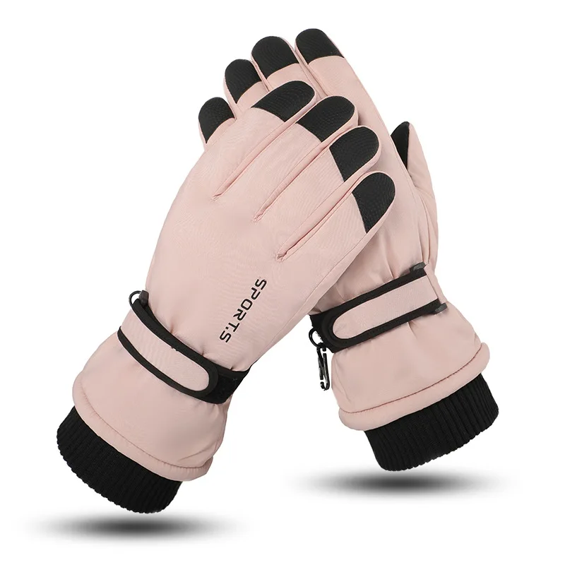 

Winter Cycling Gloves Women Ski Gloves With Touchscreen Function Windproof Waterproof Outdoor Camping Hiking Full Finger Glove