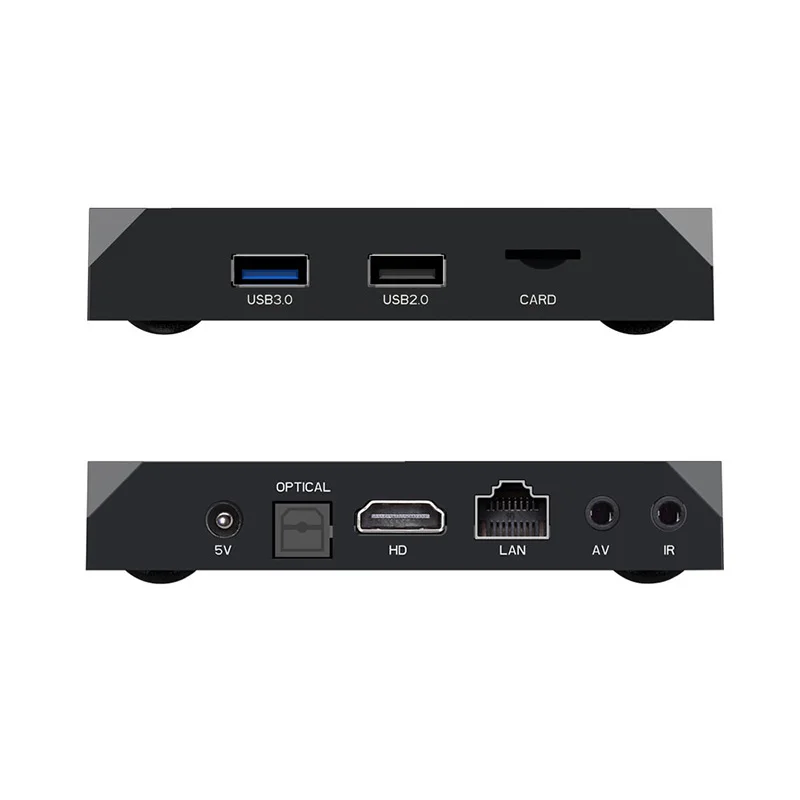 Приставка Смарт-ТВ X96 MAX PLUS ТВ-приставка с четырёхъядерным процессором S905X3 Android 9 0