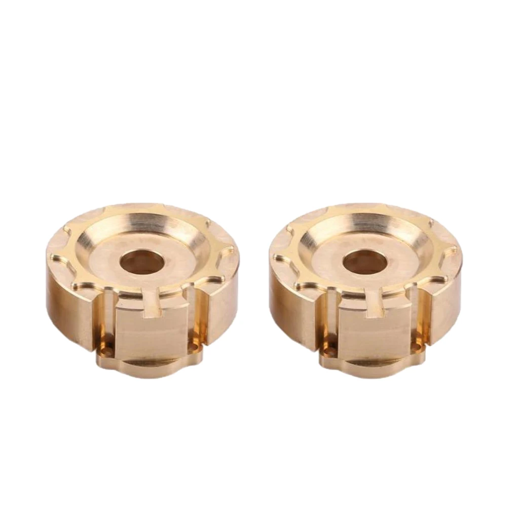 

2Pcs Brass Front/Rear Portal Drive Housing for Traxxas -4 Crawler RC Car
