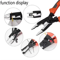 universal multifunctional needle nose pliers diagonal pliers wire cutters plier electrician durability hardware tools
