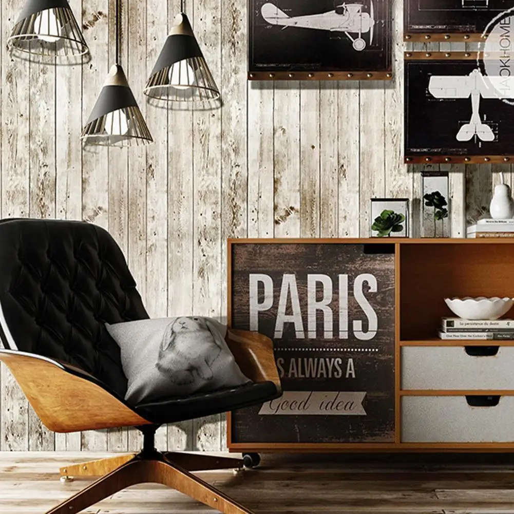 Самоклеящиеся обои из старой древесины водонепроницаемые наклейки на старую