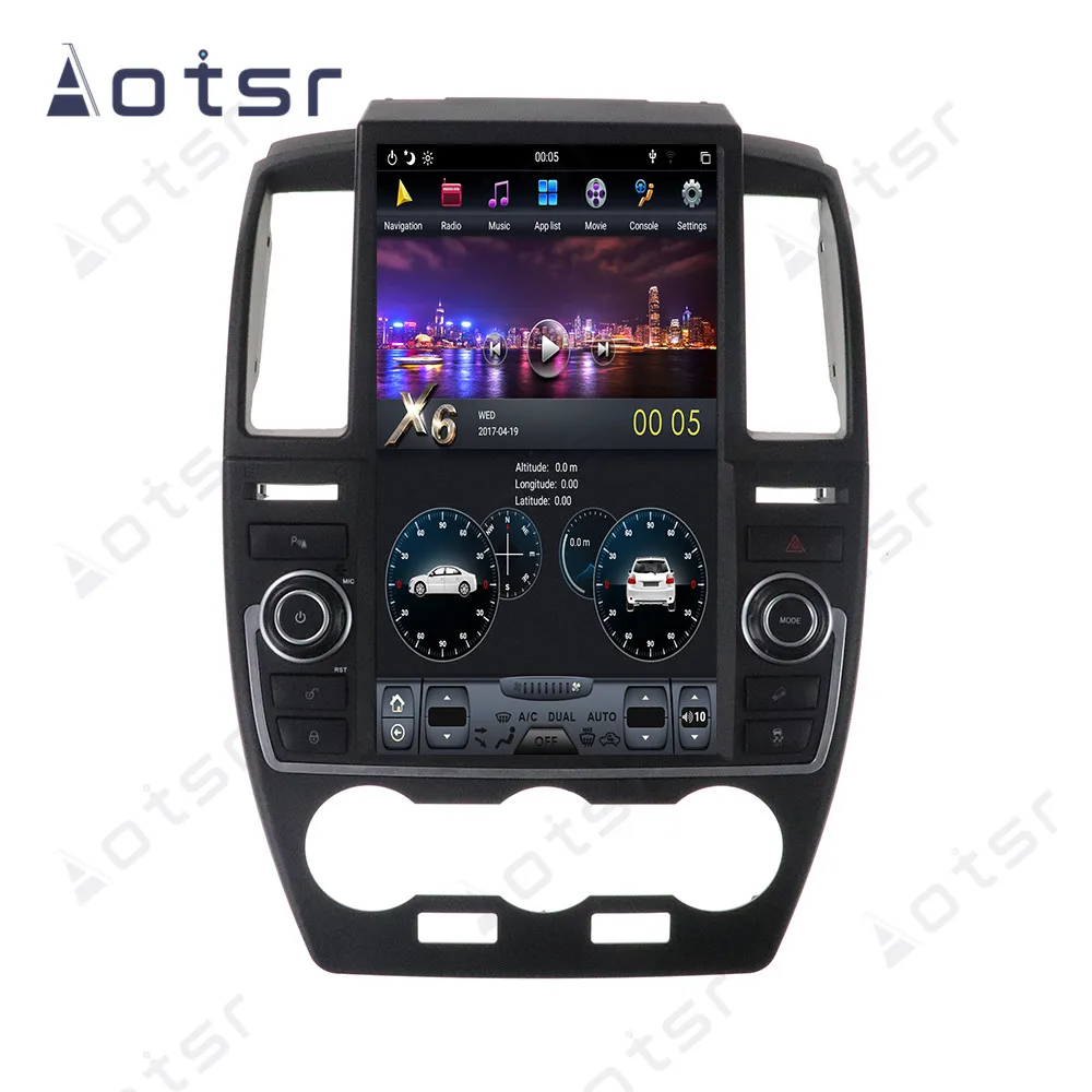 Aotsr 13 6 &quotвертикальный Tesla PX6 Android 9 0 4 + 64 Гб CARPLAY автомобильный Радио плеер Авто GPS