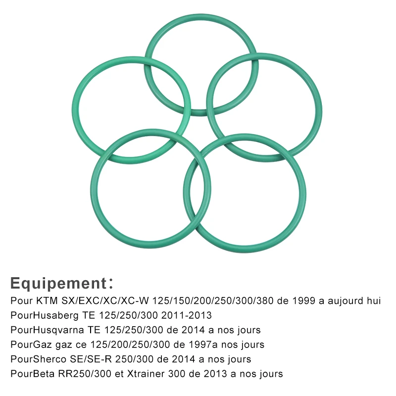 Уплотнительное кольцо для выпускного коллектора мотоцикла 10 шт. уплотнительное