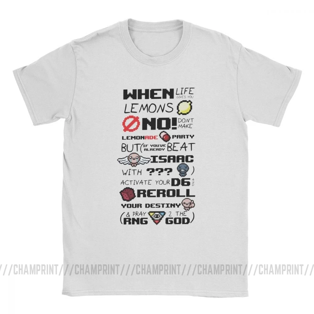 Футболка с коротким рукавом для мужчин футболка надписью When Life Give You Lemons большого