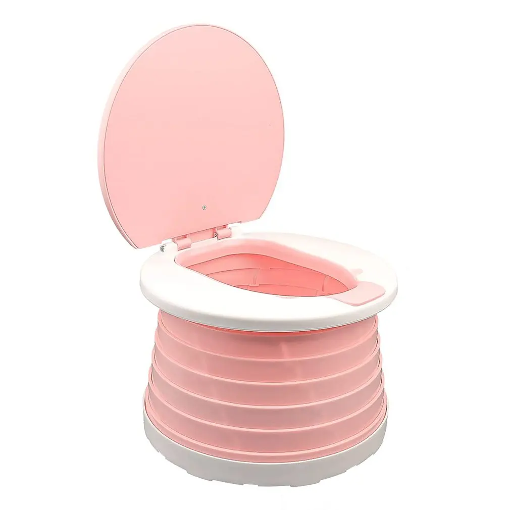 

Новый детский туалет портативный дорожный детский складной унитаз Автомобильная Корона Горшок детский горшок для обучения детское сидень...