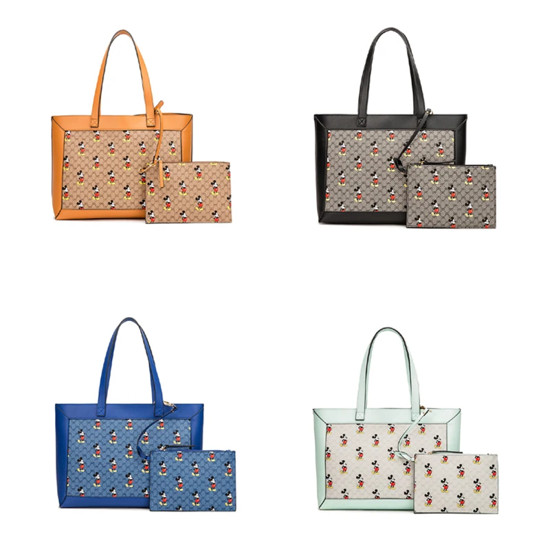 YOUSE 2 PCS/SETS Композитные сумки с животным принтом 2021 года модные рисунки на ремне из Pu-кожи на плечо сумка-мессенджер.