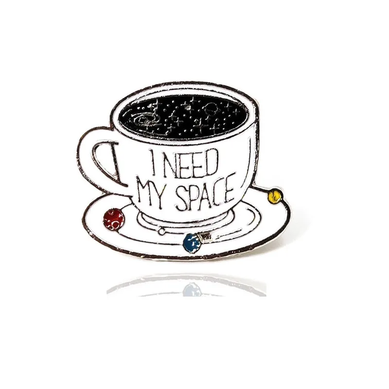 Брошь-булавка 2021 год в японском стиле с изображением кофейных напитков пиццы -
