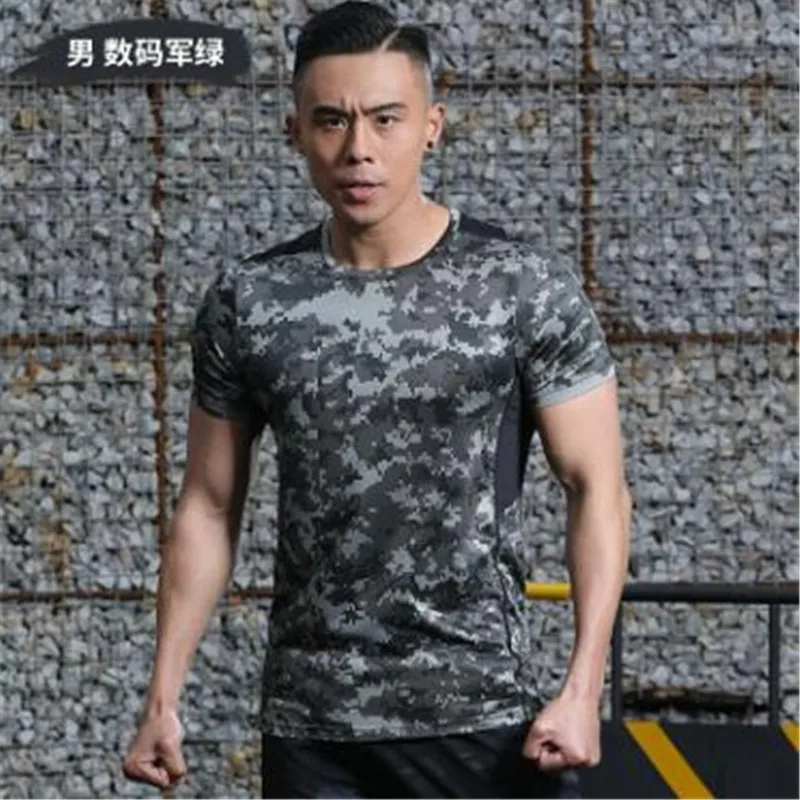 

ZNG 2020 Camouflage New Men T-shirt fashion summer male Brand Slim Casual Short sleeve tees tops