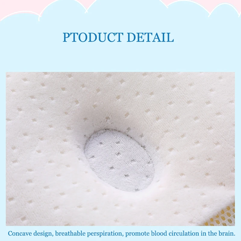 Детский коврик для сна подушка новорожденных с защитой от опрокидывания матраса