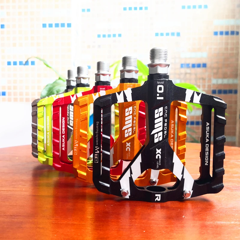 Педали из авиационного алюминиевого сплава для дорожного велосипеда 1 пара