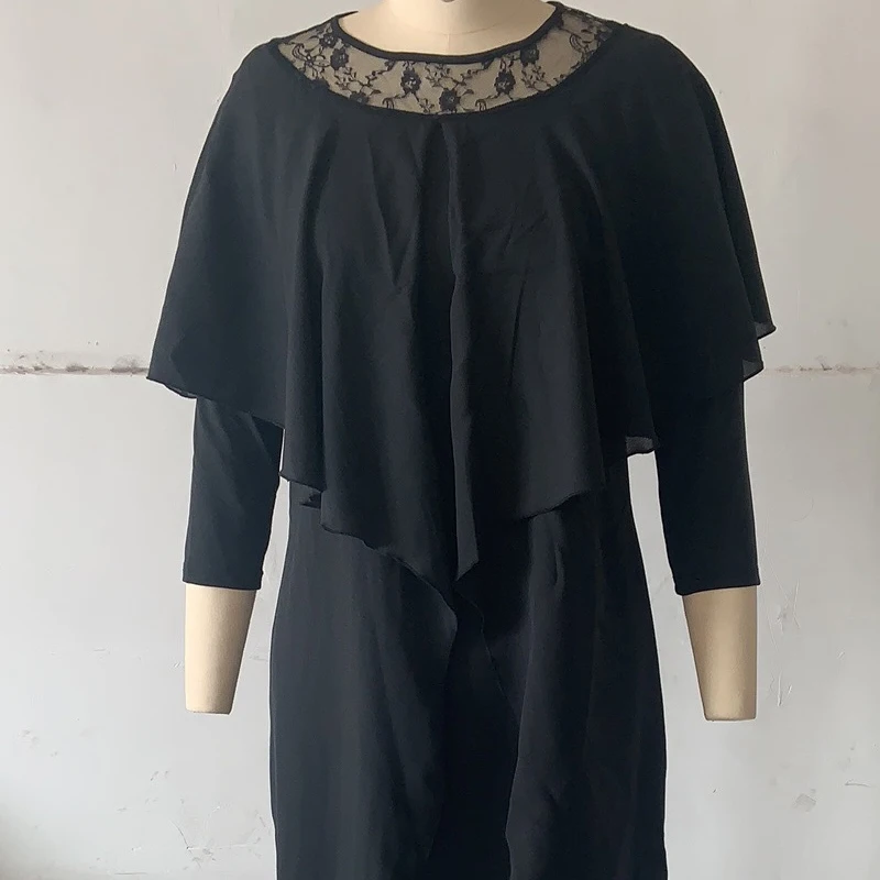 OTEN женское платье элегантные вечерние из кусков одноцветные с дырочками тонкое