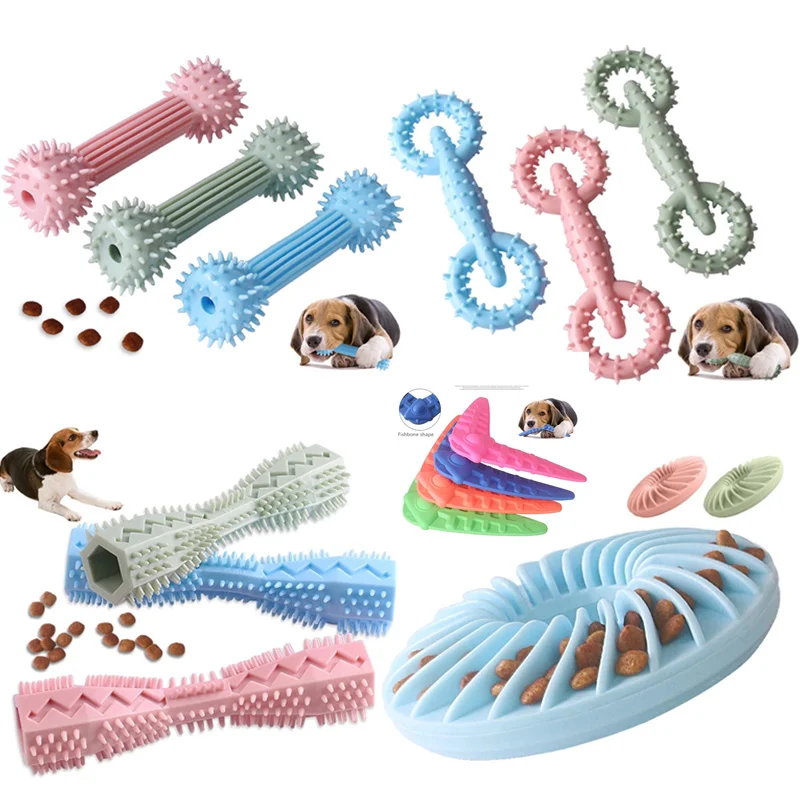 

Pet Dog Toy Rubber Leaking Food Balls Pet Dogs Cat Puppy Chew Toys Interactive Toy Teeth Cleaning Balls Pet Accessories