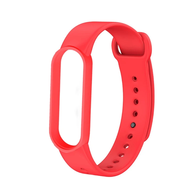 Colors Strap For Mi Band  6 Silicone Wristband Bracelet Replacement Soft Strap