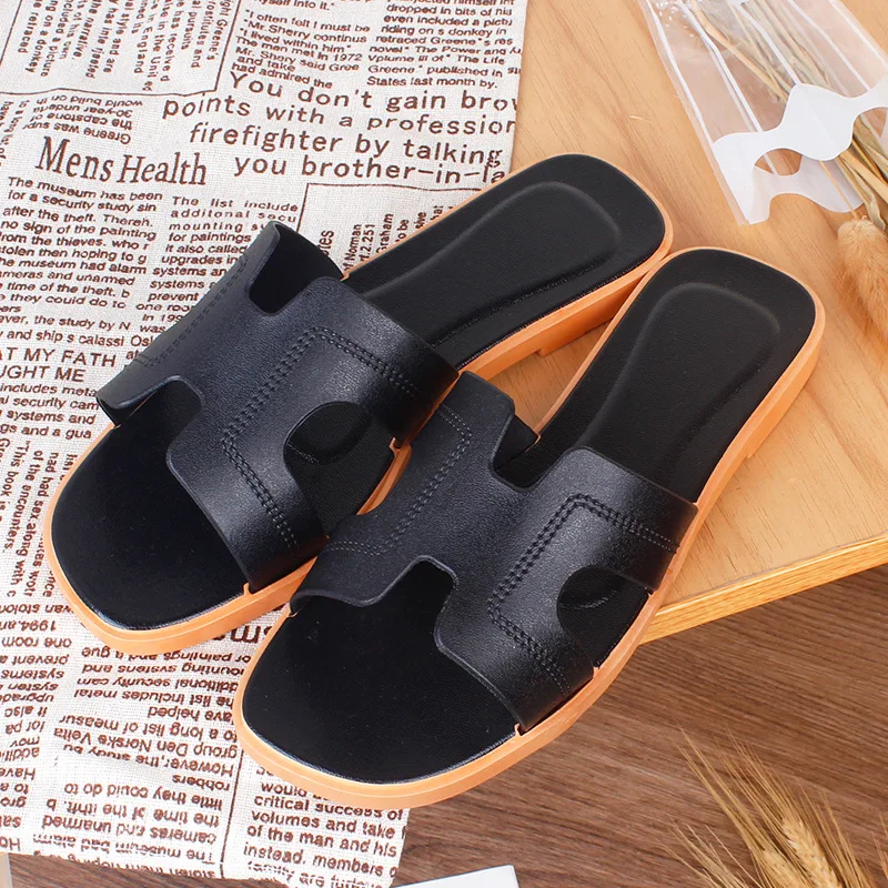 

Women's Slippers Summer New Fashion Student Flip-flops Indoor and Outdoor Wear Female Slippers Home Plastic Slippers FS21S202