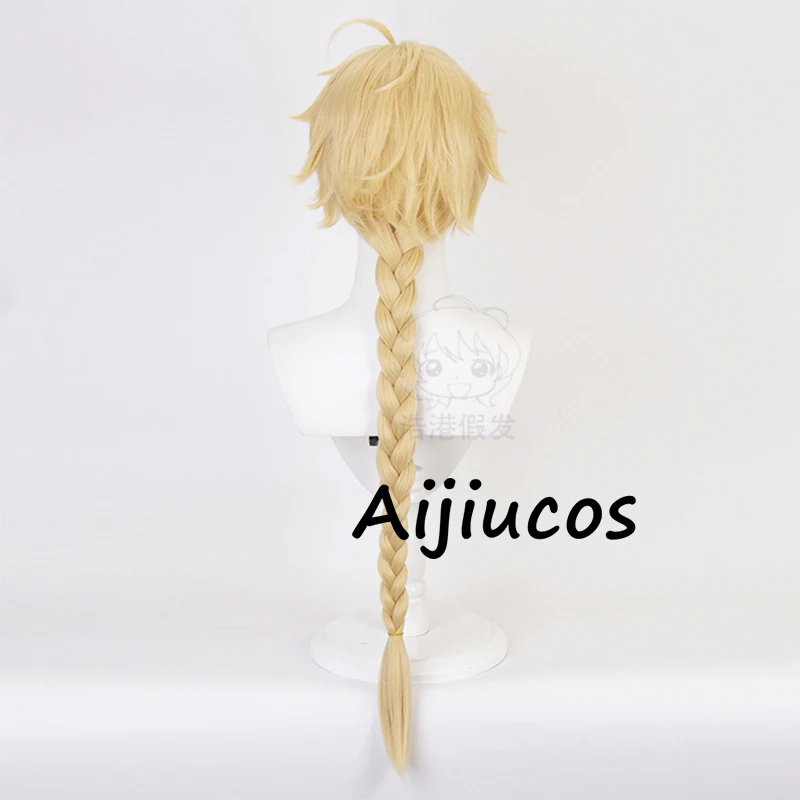 

Game Genshin Impact Aether Cosplay Wig Halloween Party Costume Accessories