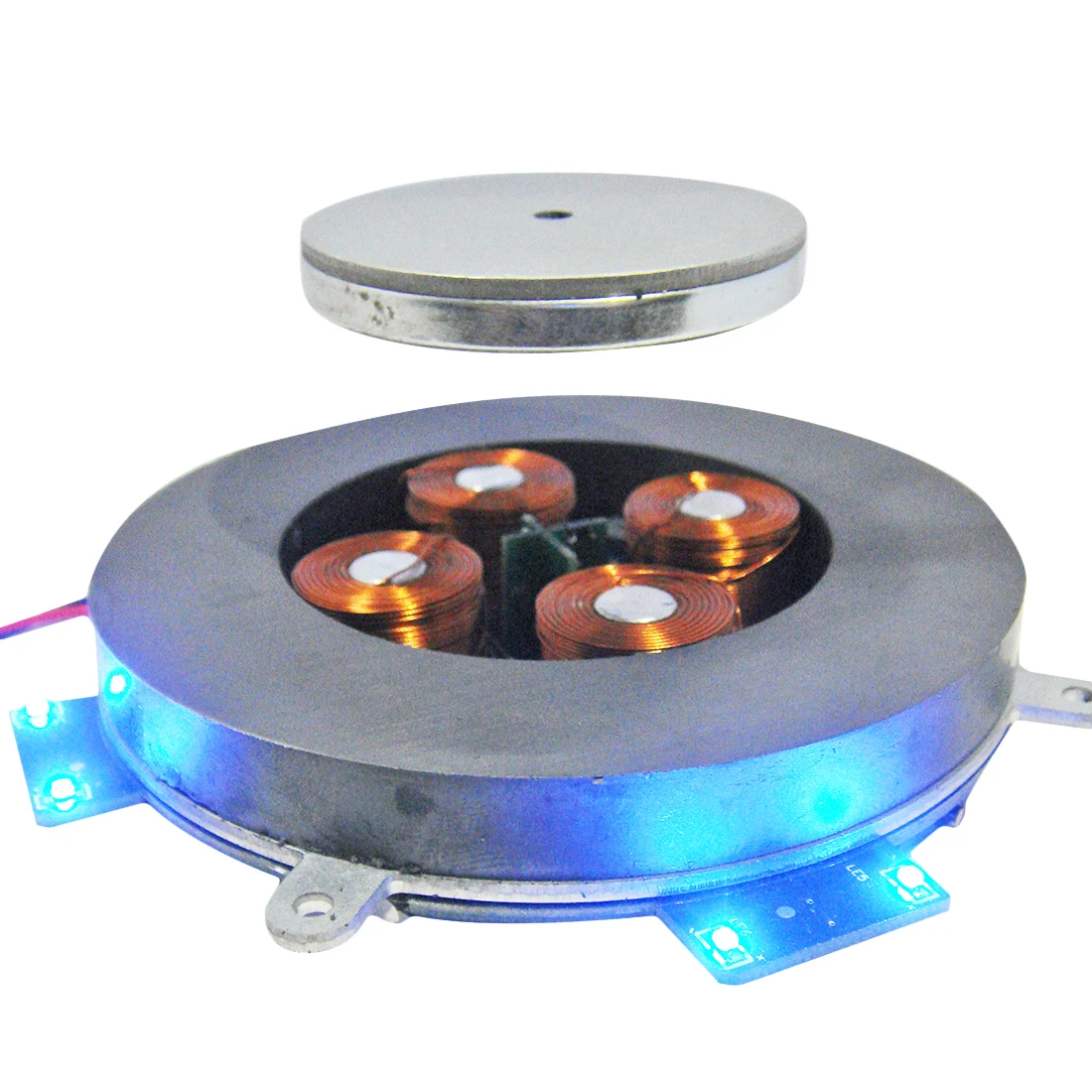 

DIY Magnetic Levitation Module Science Experiment Educational Toys Magnetic Suspension Kit with LED Light (500g/800g/1000g)