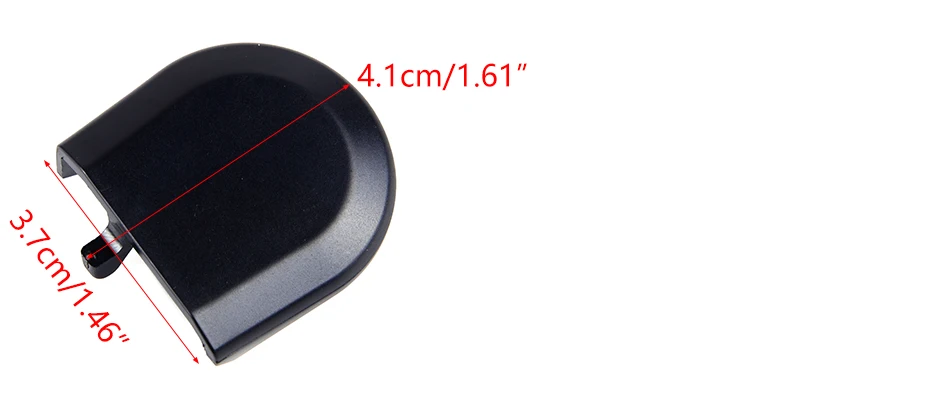 CITALL левый ABS стеклоочистителя крышки отделка, пригодный для Honda Civic 2006 2007 2008 2009 2010 2011 76601SNAA01