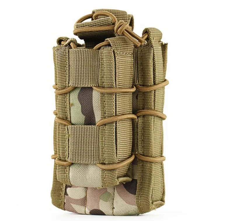 Outdoor Tactical Equipment MOLLE Accessories Riding Waist Bag Oxford Cloth Two-piece Bag
