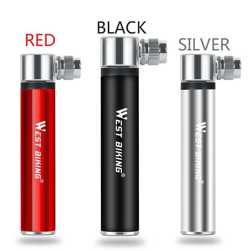 Велосипедный насос MTB алюминиевый ультралегкий портативный мини воздушный AV/FV