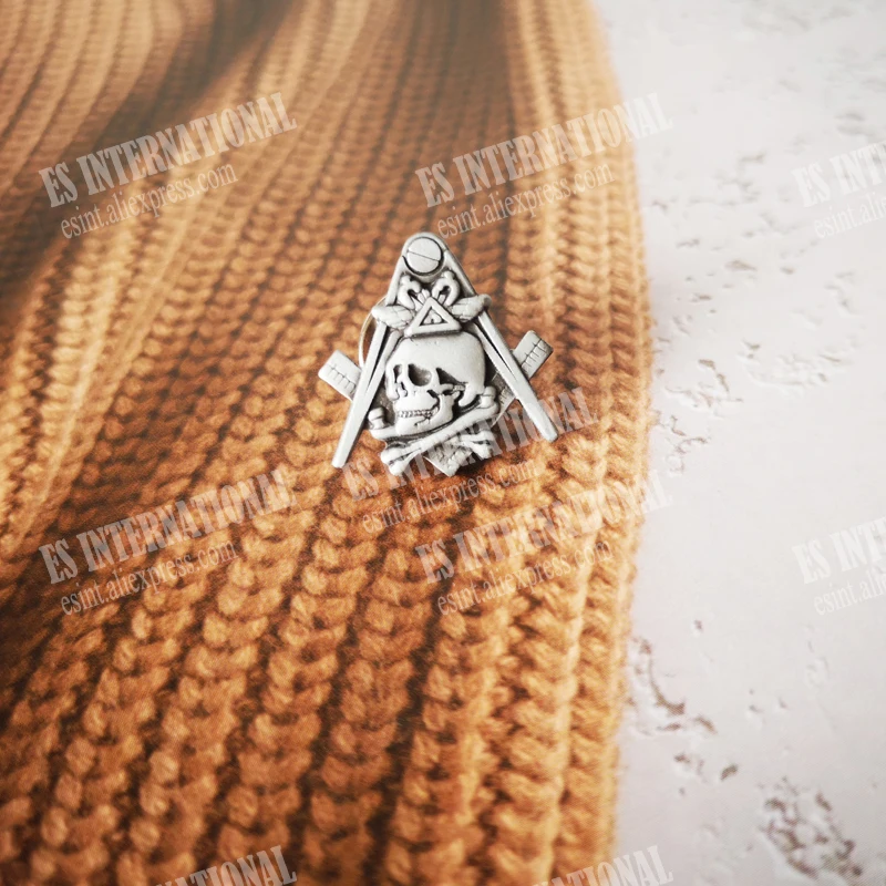 Оптом масонские значок булавки на лацканы масон вольный каменщик BLM51 Размер 1 9*2