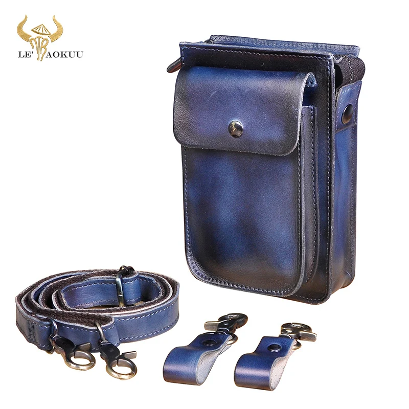 

Лидер продаж, модная качественная кожаная многофункциональная сумка через плечо, портсигар, чехол для телефона 6 дюймов, забавная поясная с...