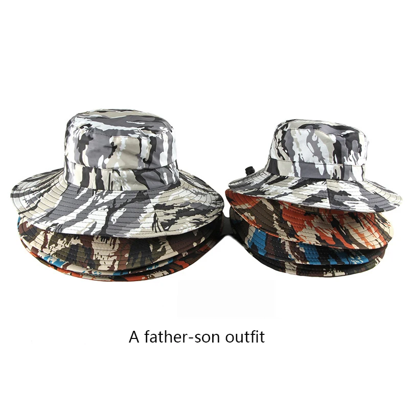 Летние кепки повседневные рыбацкие Козырьки с принтом шляпа от солнца широкая