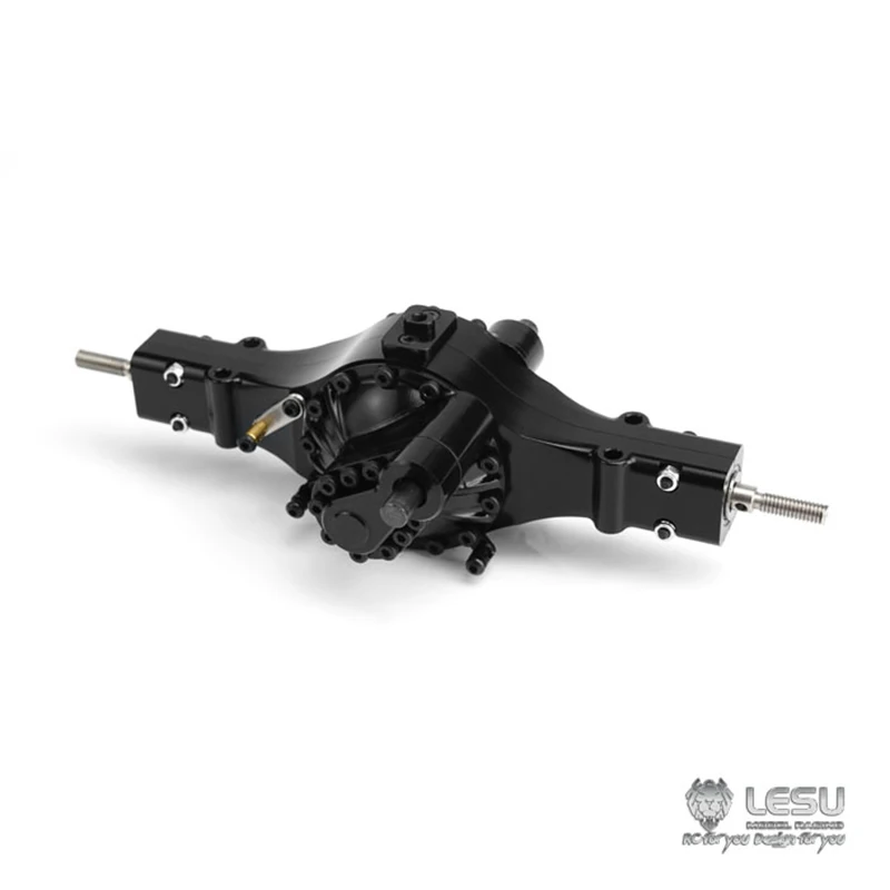 LESU Metal Rear Axle Differential Lock Q9012 for 1/14 RC Tractor Truck Tamiya Remote Control Dumper Electric Scania TH02064-SMT3