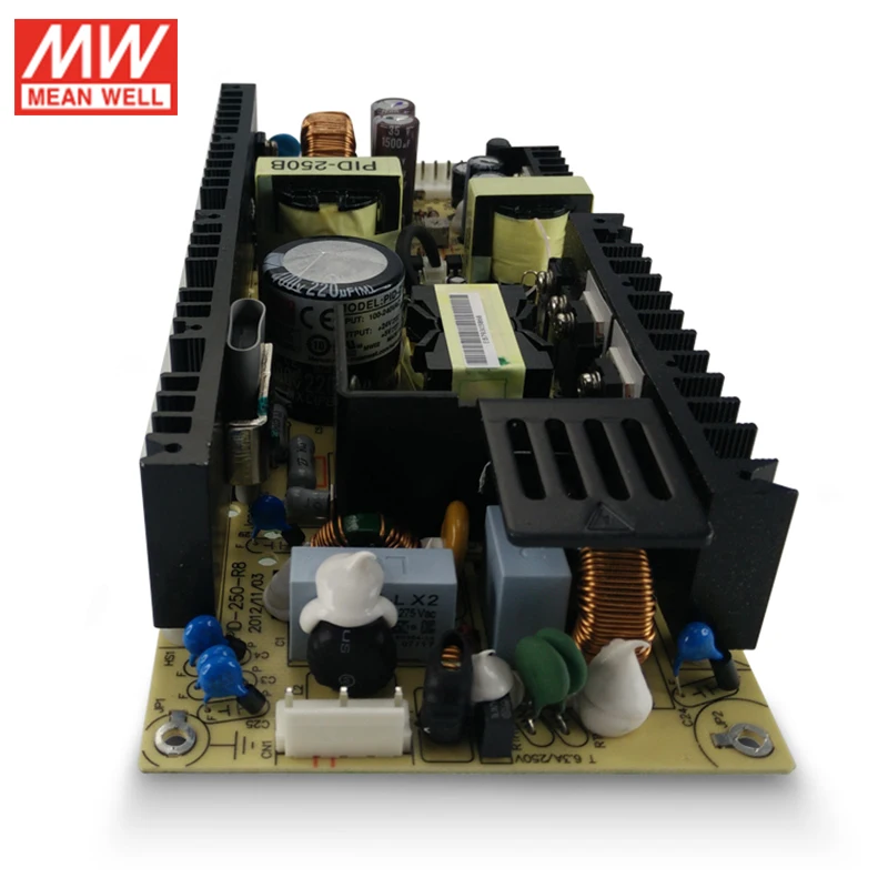 Печатная плата с двумя выходами изоляцией от Meanwell PID-250B 250 Вт 24 В 5 переменного тока