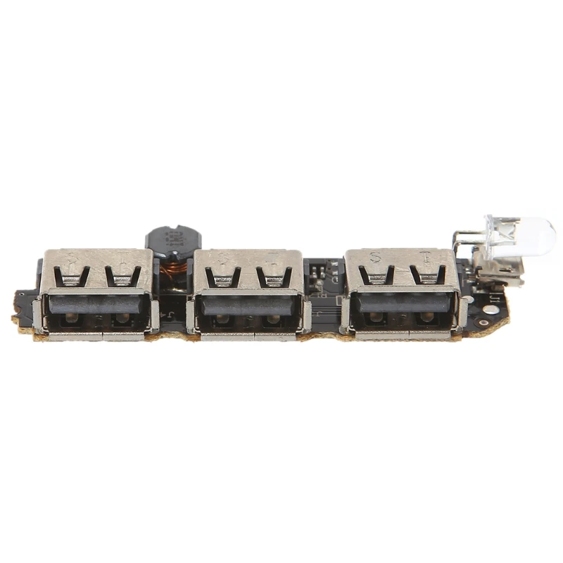 5V 2.1A 3 USB зарядное устройство для аккумулятора печатная плата модуля повышающее