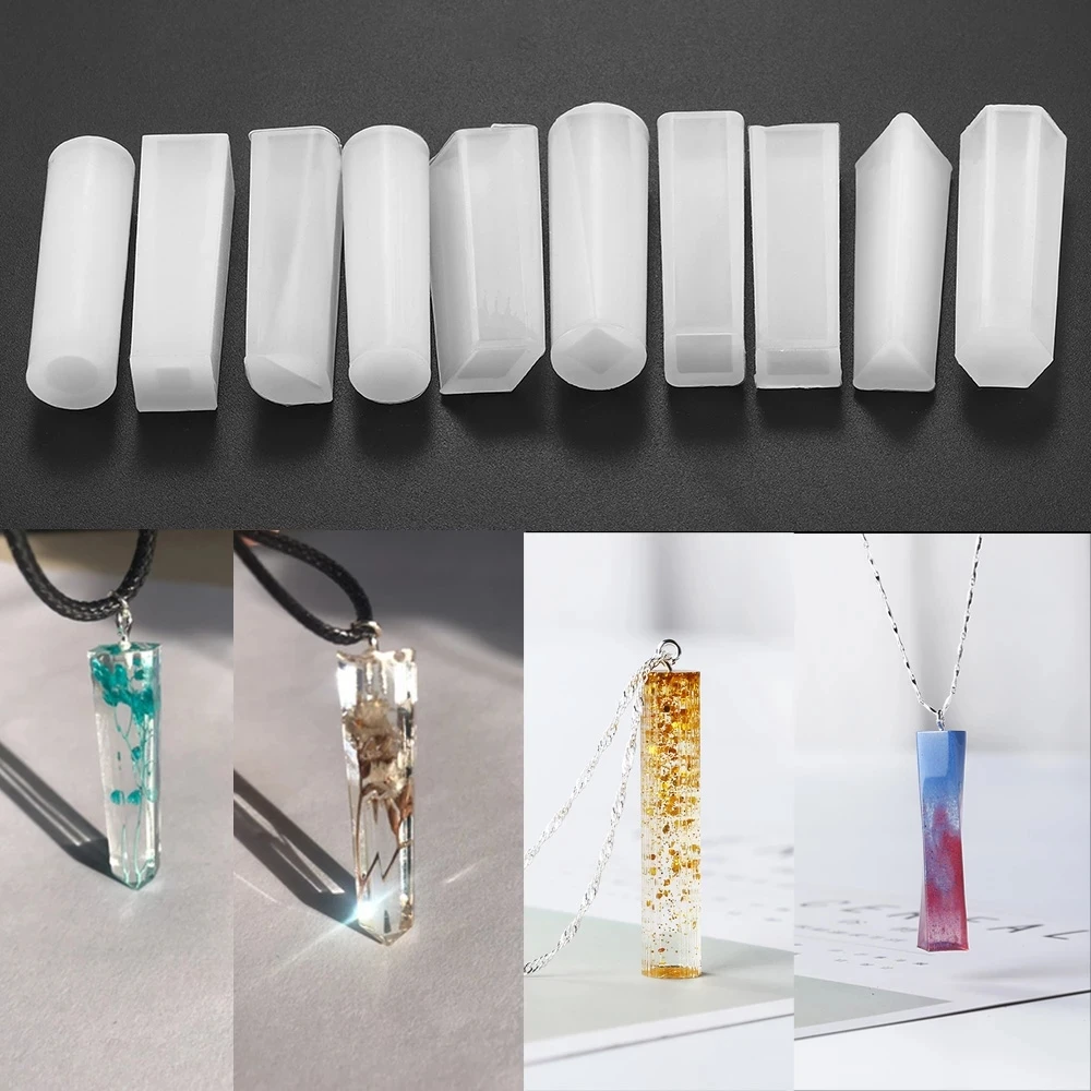 

Liquid Silicone Mold Necklace Pendant Epoxy Resin Set Molds Supplies For Jewelry Diy Transparent Finding Making Tool Making Kit