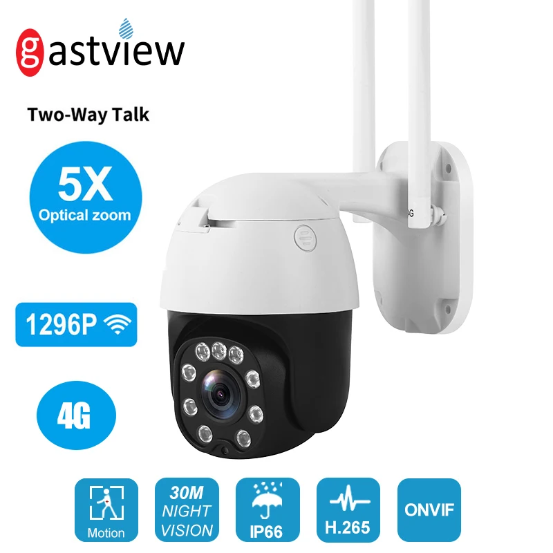 3.0MP наружная скоростная купольная камера водонепроницаемый 5X оптический зум Wifi