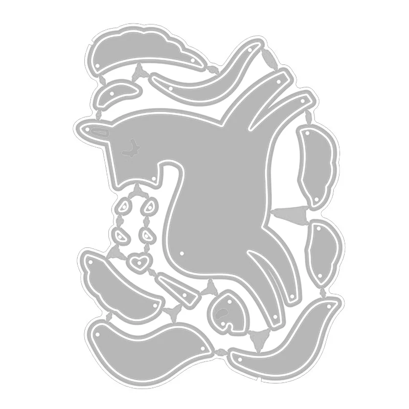 Лидер продаж 2020 новинка металлические Вырубные штампы сделай сам в виде милых