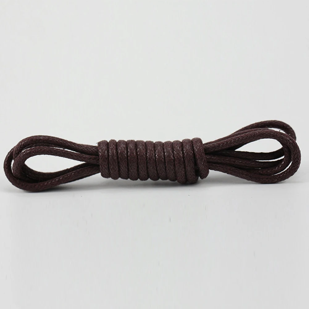 1Pair Round Shoelaces Polyester Solid Classic Martin Boot Shoelace Casual Sports Boots shoeLaces 80cm/90cm/100cm/120cm Women Men