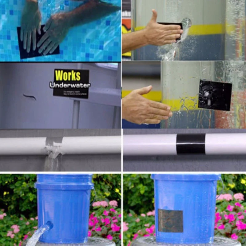 Сверхпрочная волоконная Водонепроницаемая ремонтная лента для предотвращения