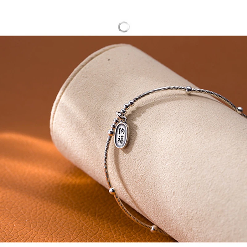 Женский браслет Kinel этнический из стерлингового серебра 925 пробы Летний Пляжный