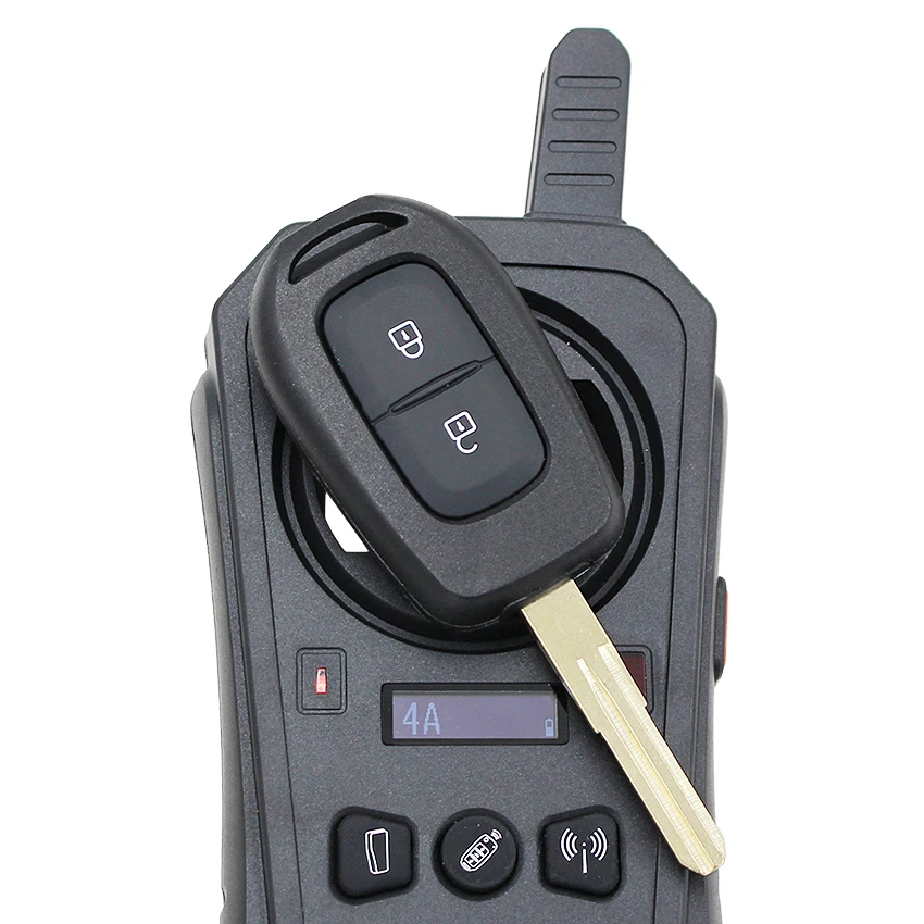 Дистанционный брелок 2 кнопки 433 МГц 4A PCF7961M для Renault Duster Dokker Trafic Master VAC102 HU137 blade