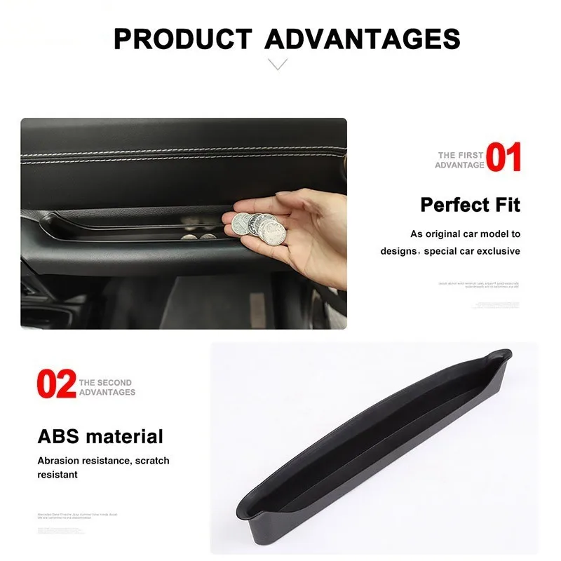 

Stowing Tidying for Jeep Wrangler 2018 Car Control Dashboard Co-pilot Armrest Storage Box for Jeep Wrangler JL Accessories