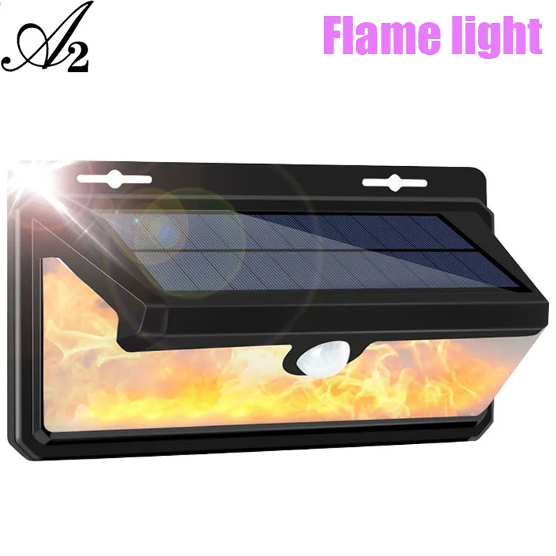 Светодиодный солнечный светильник ing открытый пламени теплый белый